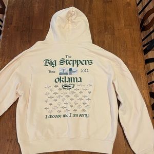 Kendrick Lamar Cream Big Steppers Tour Merch Hoodie